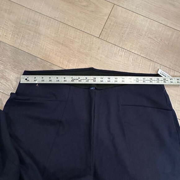 Old Navy Extra High-Rise Stevie Straight Pants XXL Navy Blue NEW - Picture 4 of 8